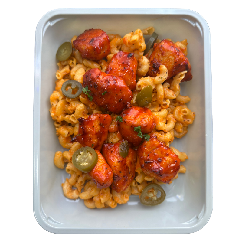 Hot Honey Chicken Mac & Cheese