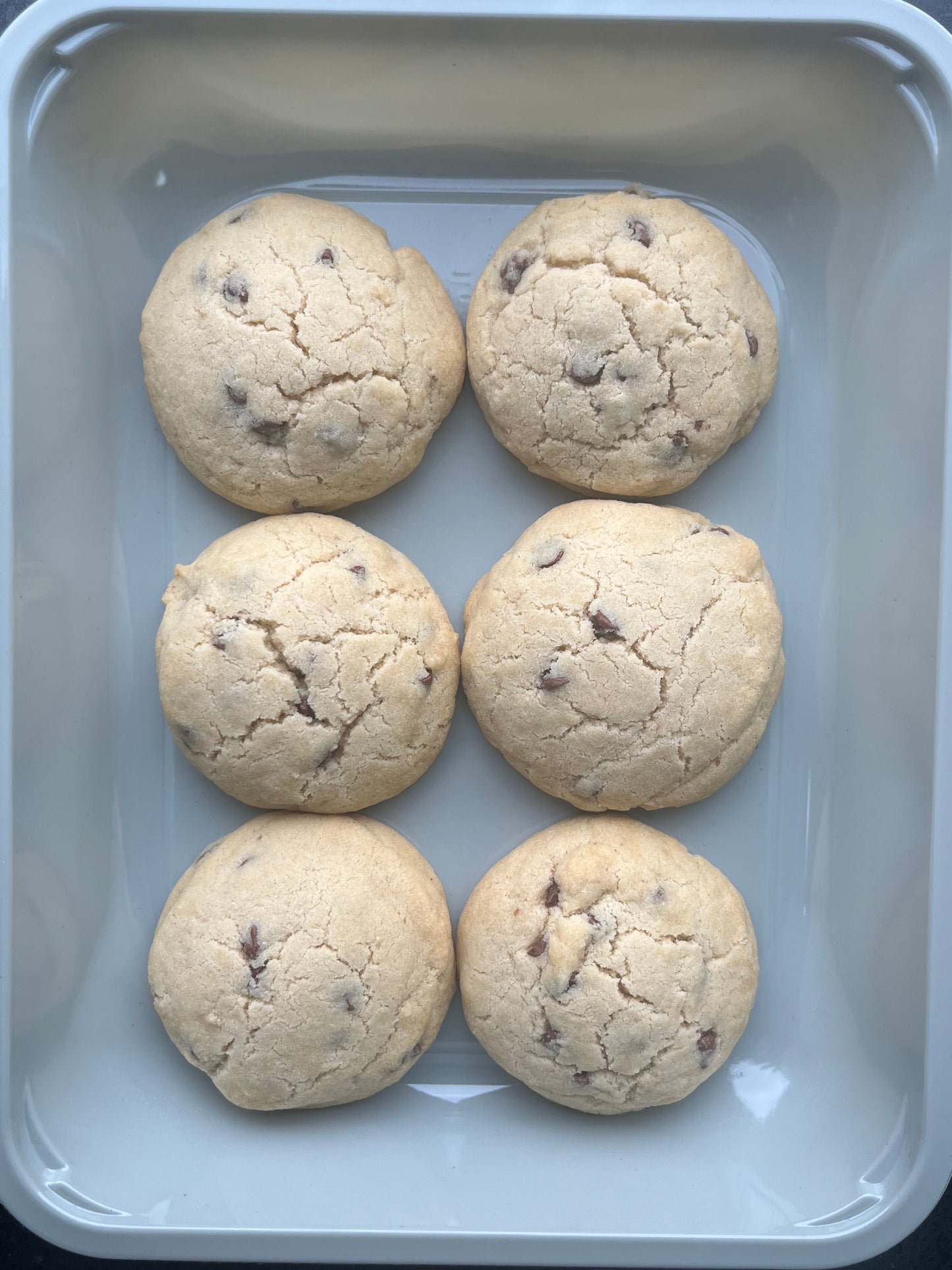 Chocolate Chip protein cookies