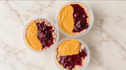 PB & J Protein Oats